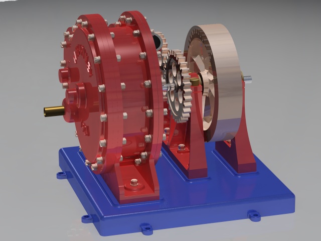 The Model Engineer Rotary Engine: 1904