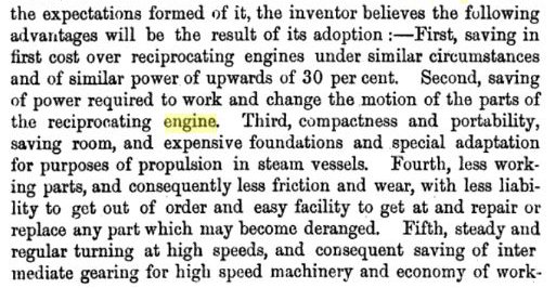 Hall's Rotary Engine: 1866
